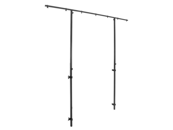 OMNITRONIC Set Compact Mobile DJ Stand inkl. Cover + Überbaurahmen