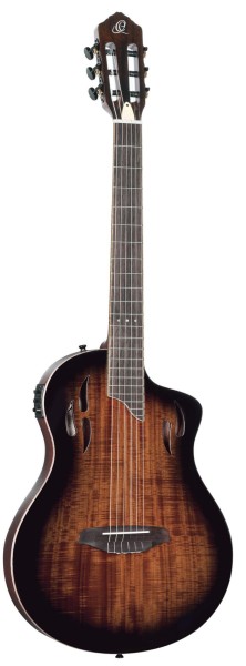 ORTEGA TourPlayer DeLuxe Nylon String Acacia Burst