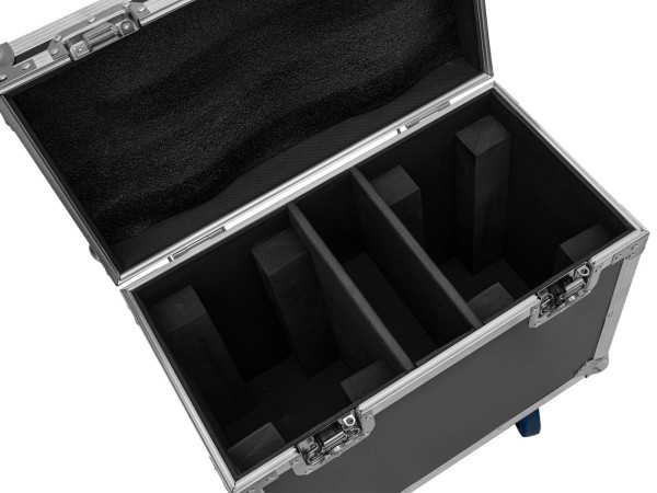 ROADINGER Flightcase 2x TMH-B120 mit Rollen