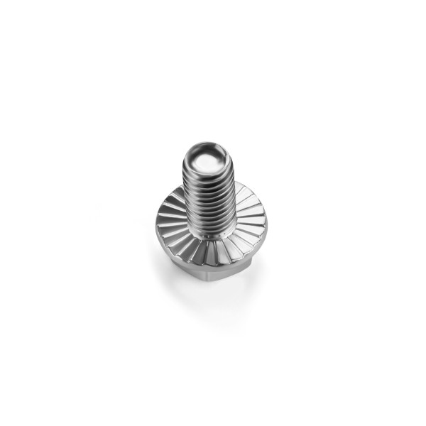 Adam Hall Hardware 54M6X20 - Sperrzahn Schraube M6x20 mm, Stahl verzinkt