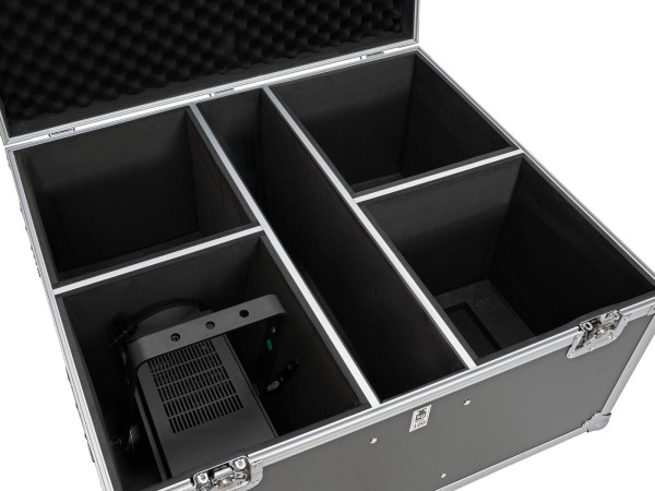 ROADINGER Flightcase 4x THA-100F MK3 mit Rollen