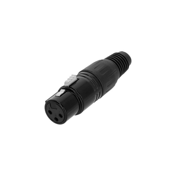 Adam Hall Connectors 4 STAR C XF3 BLK - XLR Stecker 3-Pol Female