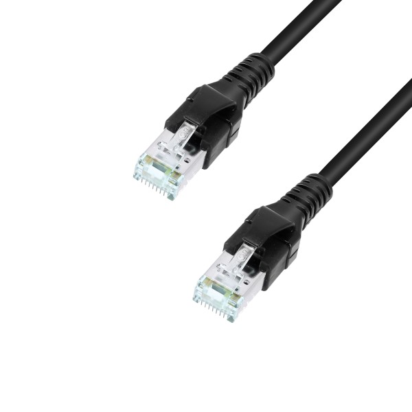 Adam Hall Cables 5 STAR CAT6A 30m - Netzwerkkabel Cat.6a (S/FTP) mit Draka® Cat.7 Leitung und RJ-45