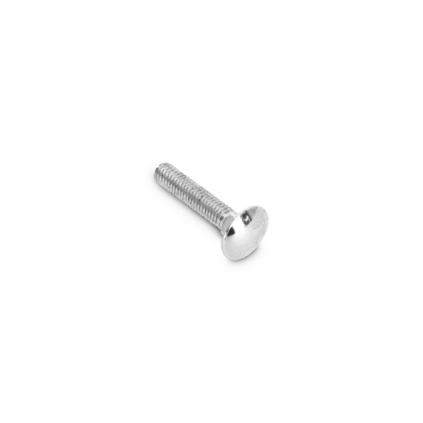 Adam Hall Hardware 54M6X20F - Flachrundschrauben M6 x 20 mm, Stahl verzinkt, DIN 603