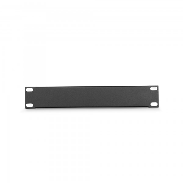 Adam Hall 19" Parts 86221 STL - 9,5" U-Rackblende 1 HE, Stahl
