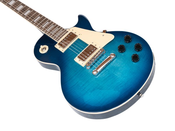 DIMAVERY LP-750 E-Gitarre, faded blueburst