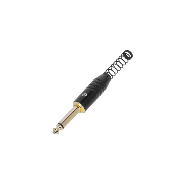 Adam Hall Connectors 4 STAR CJM2 BLK - Klinke TS | mit vergoldeten Kontakten