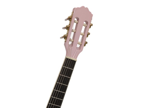 DIMAVERY AC-303 Klassikgitarre 3/4, rosa