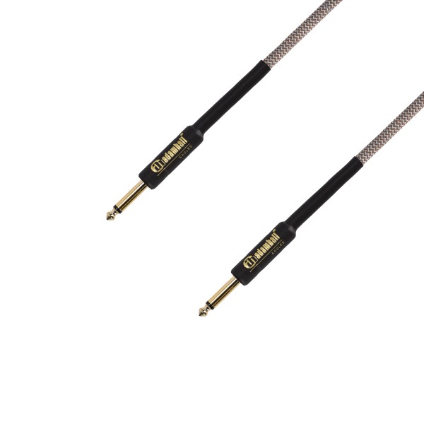 Adam Hall Cables 4 STAR IPP 0900 BRW - Instrumentenkabel | Nylonmantel Adam Hall® Klinke TS | 9 m