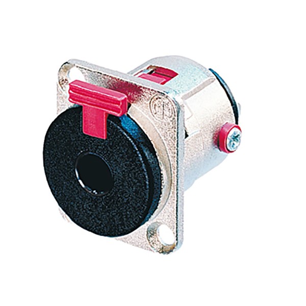 Neutrik NJ3FP6C - 6,3 mm Klinkeneinbaubuchse 3-Pol female, D-Form