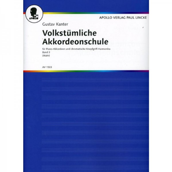Volkstümliche Akkordeon Schule 3