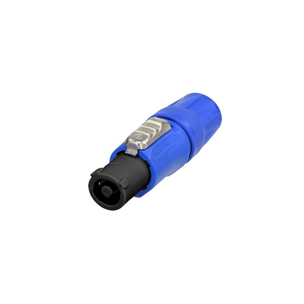 Neutrik NAC3FCA-1 - Verriegelbarer Kabel-Steckverbinder, power-in, Schraubklemmen, blau, V-0 EInsatz