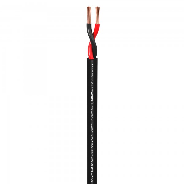 Adam Hall Cables KLS 240 FRNC - Lautsprecherkabel "Sommer Cable" 2 x 4,0 mm² CPR-Konform