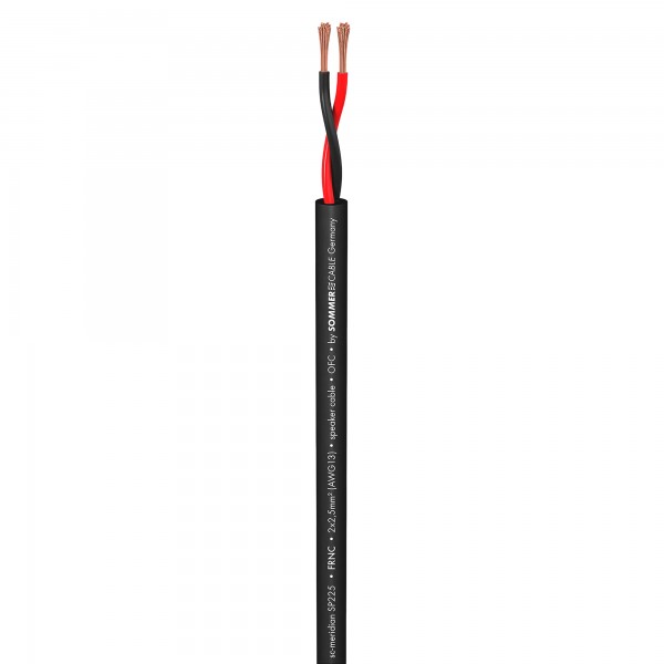 Adam Hall Cables KLS 225 FRNC - Lautsprecherkabel "Sommer Cable" 2 x 2,5 mm² CPR-Konform