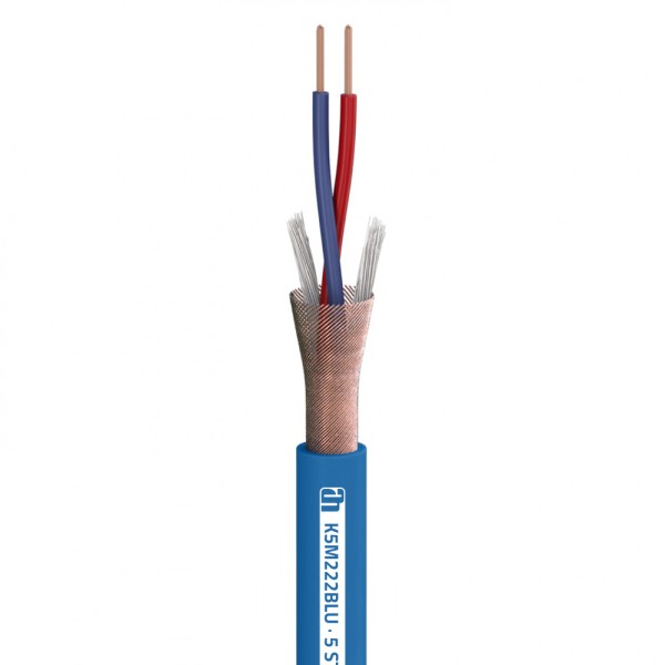 Adam Hall Cables 5 STAR M 222 BLU - Mikrofonkabel 2 x 0.22 mm² blau