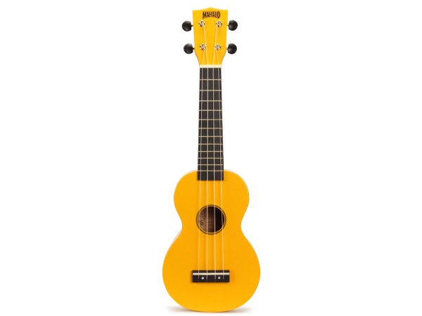 MAHALO MR1-YW Sopran Ukulele Yellow mit Tasche und Tuner
