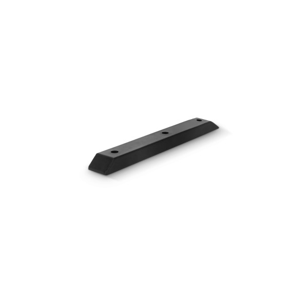 Adam Hall Hardware 49630 - Kufe aus schwarzem Kunststoff, 30 cm