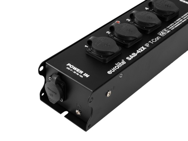 EUROLITE SAB-42X IP T-Con Stromverteiler