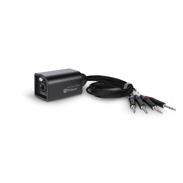 Palmer AoC Loom TRSm - Audio over Cat Multicore-Adapterkabel von etherCON auf 4 x TRS Klinke