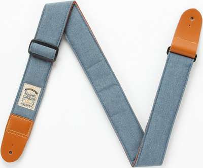 Buckle-Down Gitarrengurt (5,1 Cm Breit) – Schwarz/Grau, Handgefertigt In USA