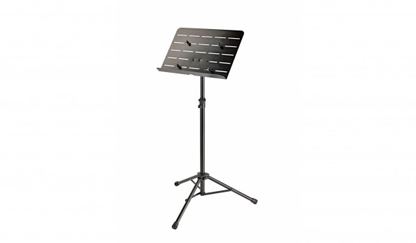 K&M 11965 Orchesternotenpult mit Tablet-Aufnahme schwarz