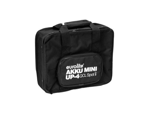 EUROLITE Set 4x AKKU Mini UP-4 QCL Spot MK2 + Soft-bag
