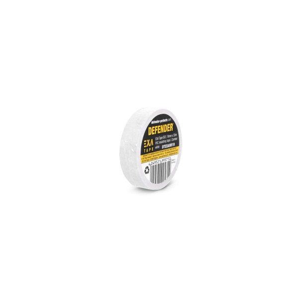Defender EXA-TAPE® ISO W 19 - PVC Isolierband / Zumbel | weiß | 19 mm x 33 m