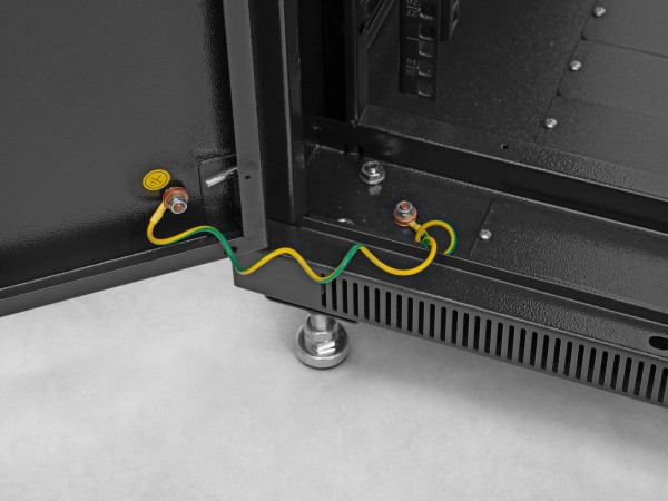 ROADINGER SSC-36 Stahlschrank mit Glastür 36HE