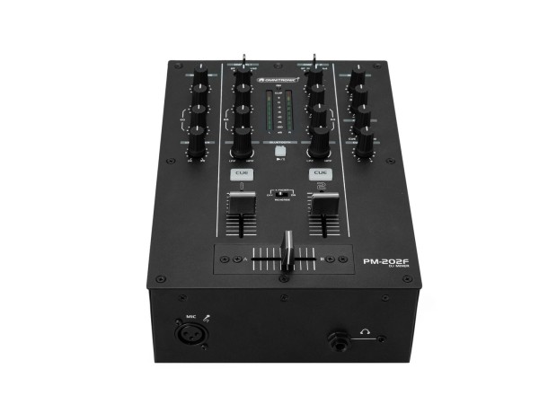 OMNITRONIC PM-202F 2-Kanal-DJ-Mixer mit Filter und Bluetooth