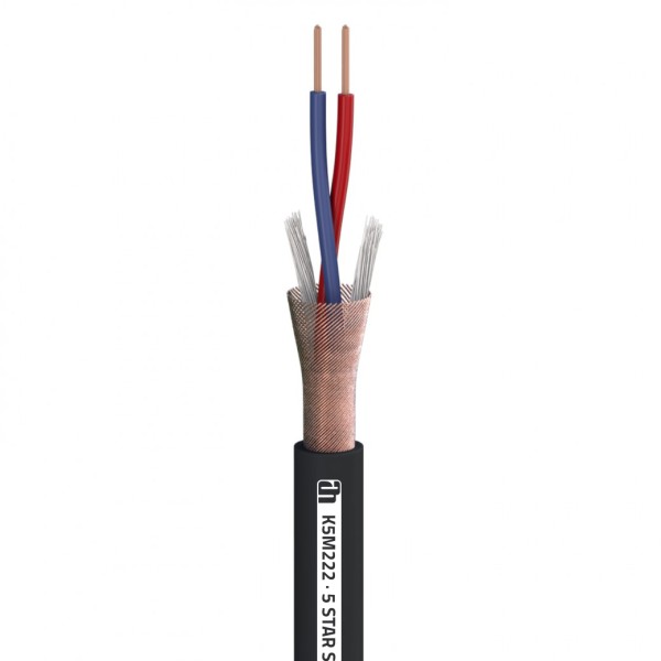 Adam Hall Cables 5 STAR M 222 - Mikrofonkabel 2 x 0.22 mm²