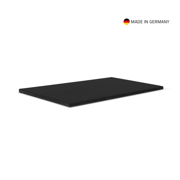 Adam Hall Hardware 0568SCB - Adam Hall SolidCore® PP-Platte schwarz, 6,6 mm, 2500 x 1250 mm