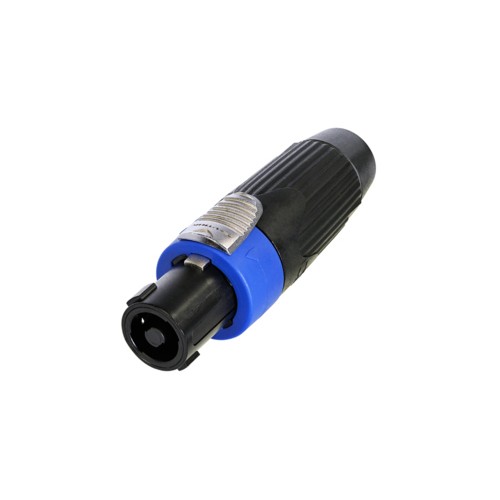 Neutrik NLT4FXX-BAG - Speakon Stecker 4-Pol in schwarz, female